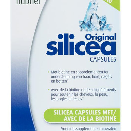 Hubner Original silicea capsules met biotine (30ca) én gratis tijdschrift Annemarie's Health